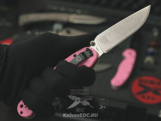 Складной нож Ontario RAT 1 Folder ONT/8865 c клинком из стали AUS-8A, рукоять GRN