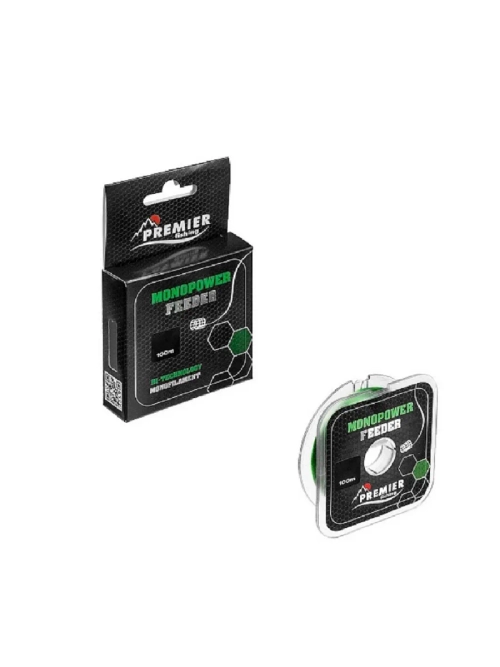 Леска MONOPOWER FEEDER 100m Green Nylon