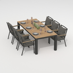 Стол обеденный ТЕЛЛА XL из тика 300x100