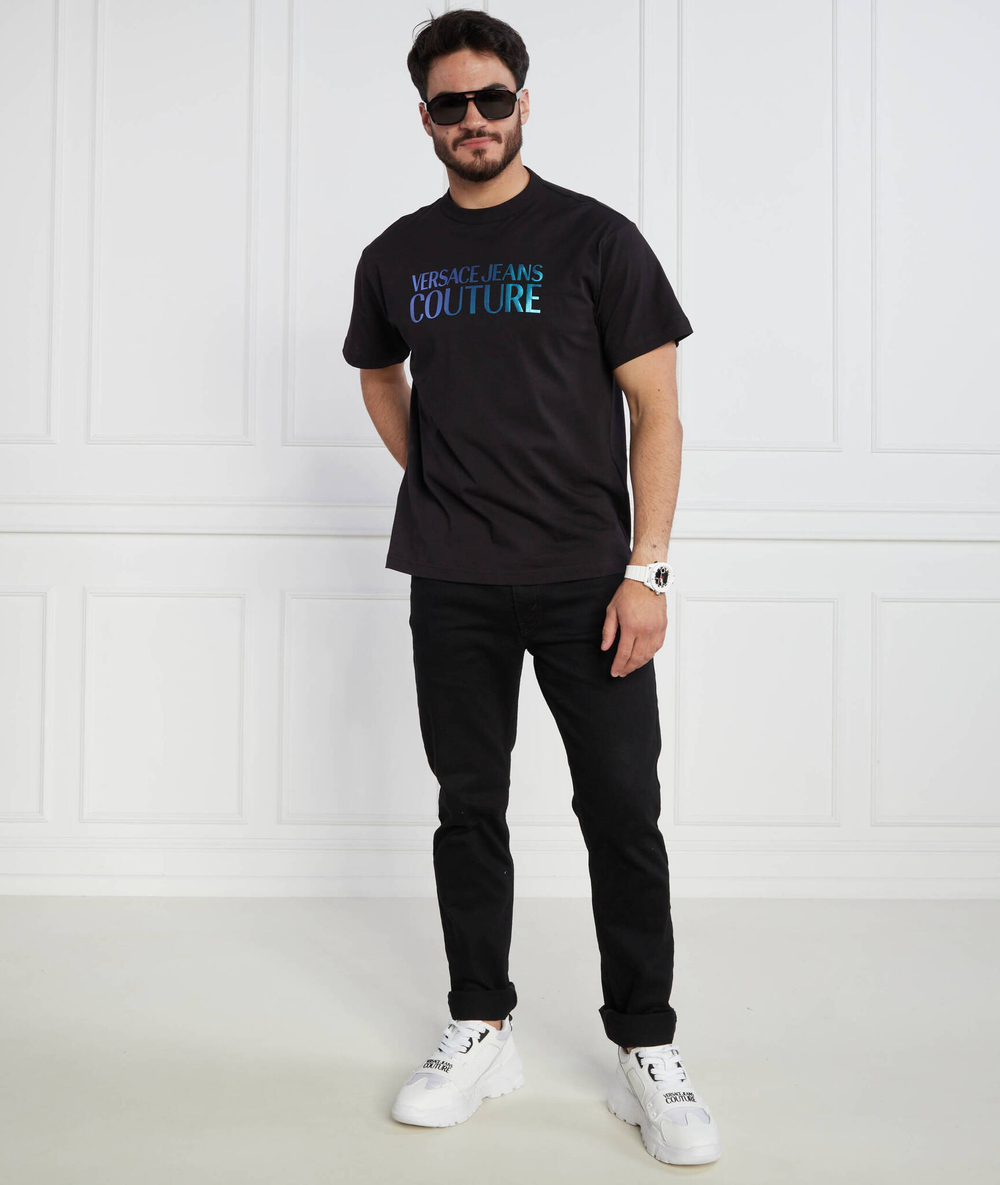 Футболка Versace Jeans Couture - черный(75GAHG01CJ00G)