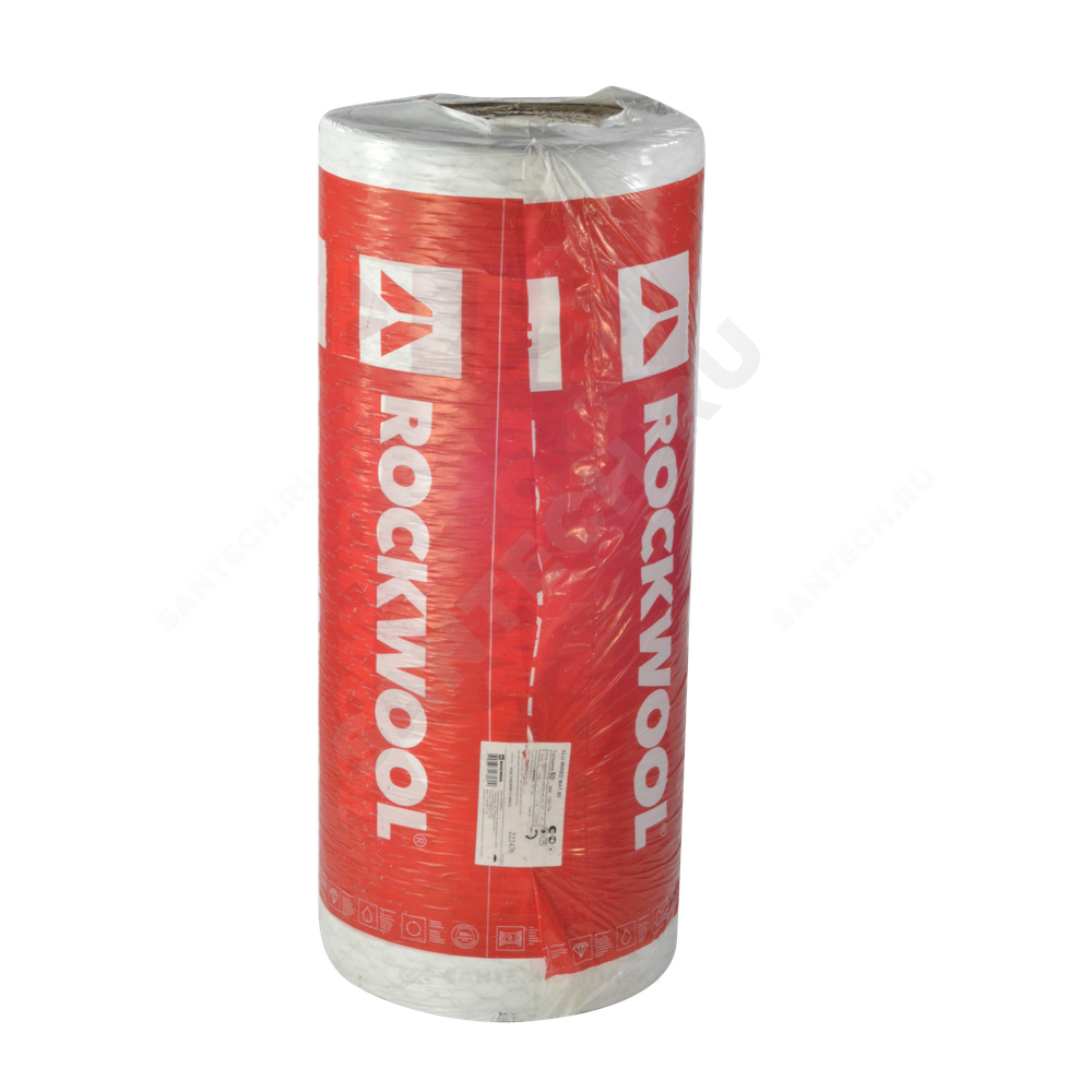 Рулон минеральная вата WIRED MAT 80 ALU 60х1000-4 ROCKWOOL 222479