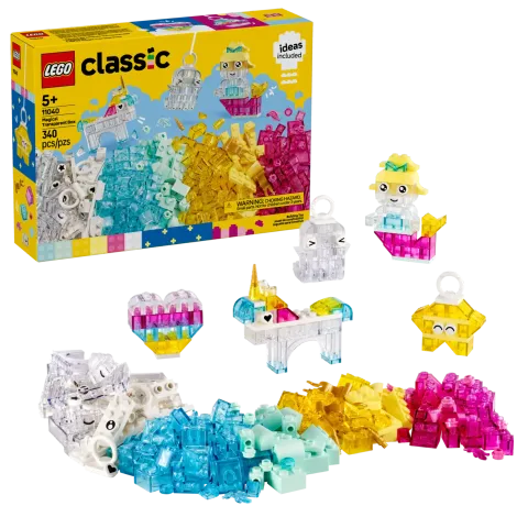 Конструктор LEGO Classic 11040 Волшедный прозрачный набор