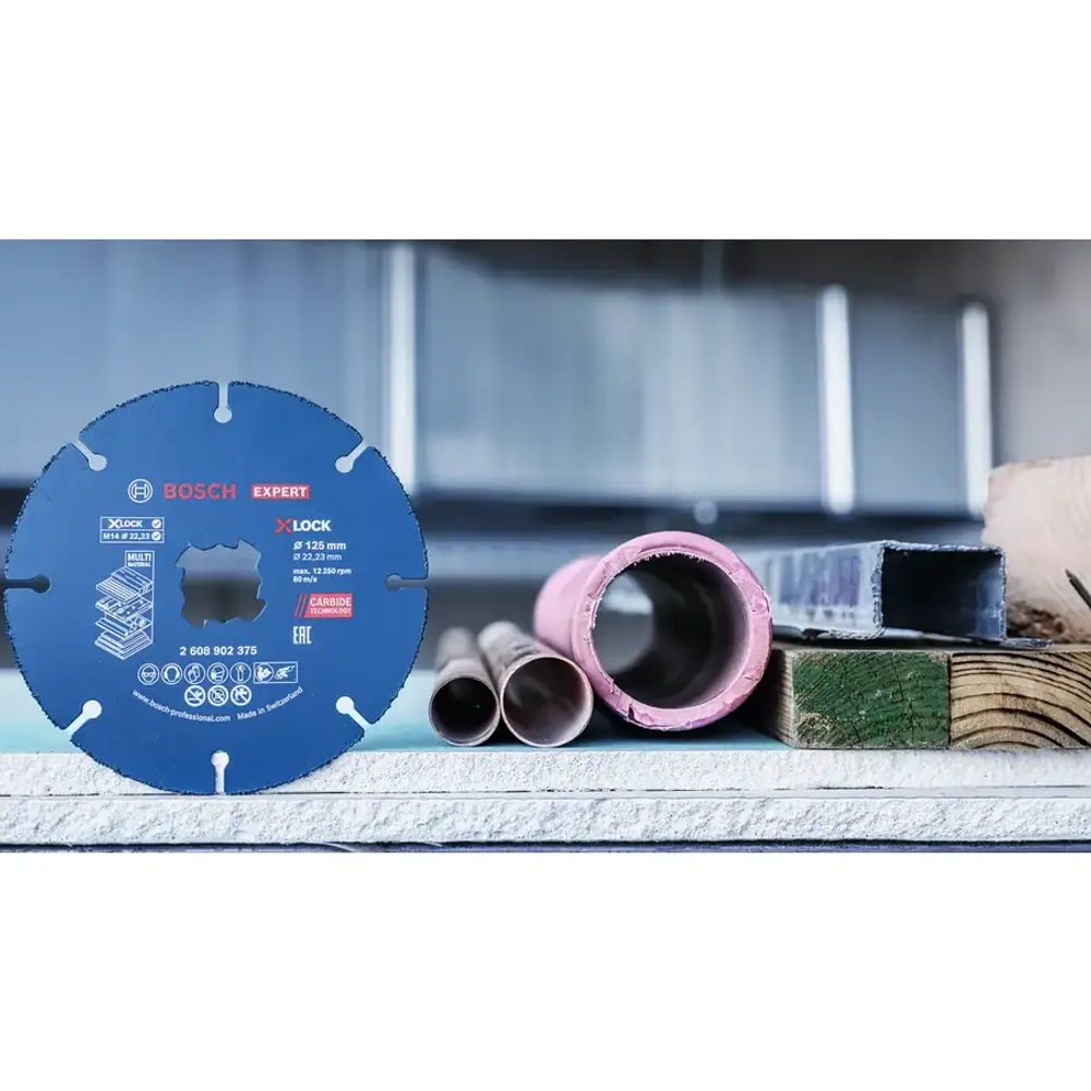 Отрезной диск 125 мм X-Lock EXPERT Multi Material BOSCH 2608901193