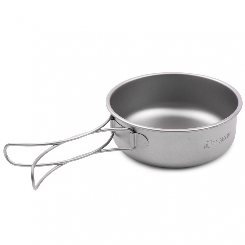Миска с ручками титановая T-Gear Titanium Bowl 550