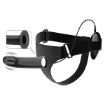 Мужской вибрострапон 17,3см на трусиках Pretty Love Harness Vito Strap-On BW-022055