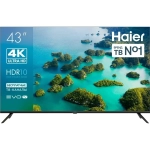 Телевизор Haier 43 LED S2 DH1ZR7M00RU 4K UltraHD, 3840x2160 черный