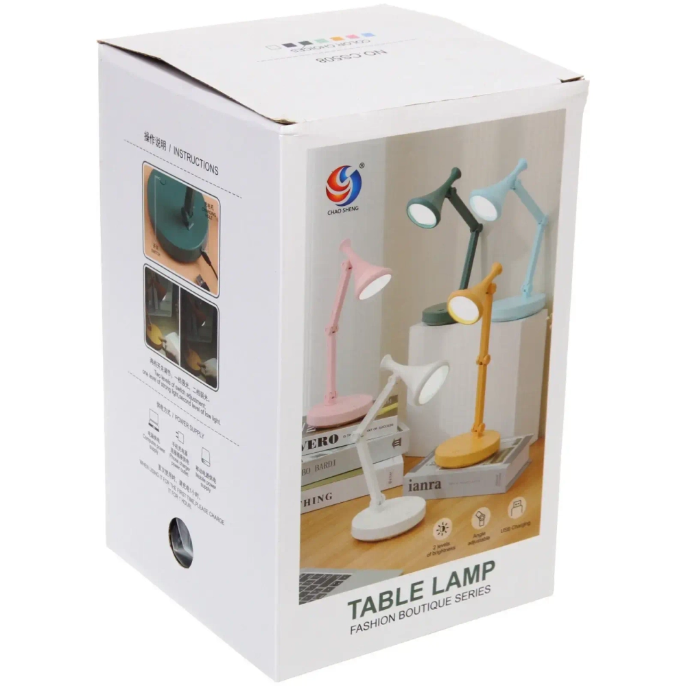 Настольная лампа «Sweet - Приключение» 13*13*38 см LED, USB 0.6-4.2W 5V, Белый