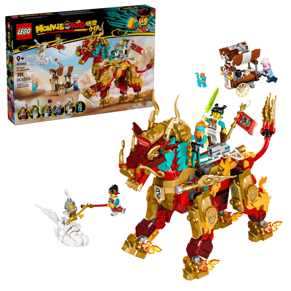 Конструктор LEGO Monkie Kid 80066 Мифическое существо Цилинь
