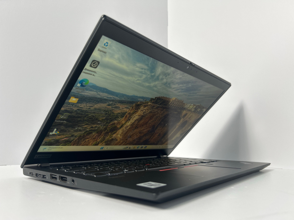 Ноутбук Lenovo ThinkPad T14s (20T0001BRT) 14"/Intel Core i5 10210U/RAM 16 GB/SSD 512 GB/Intel UHD Graphics/1920x1080/IPS/Windows 11/Подсветка кл-ры: LED/черный. Состояние: C1