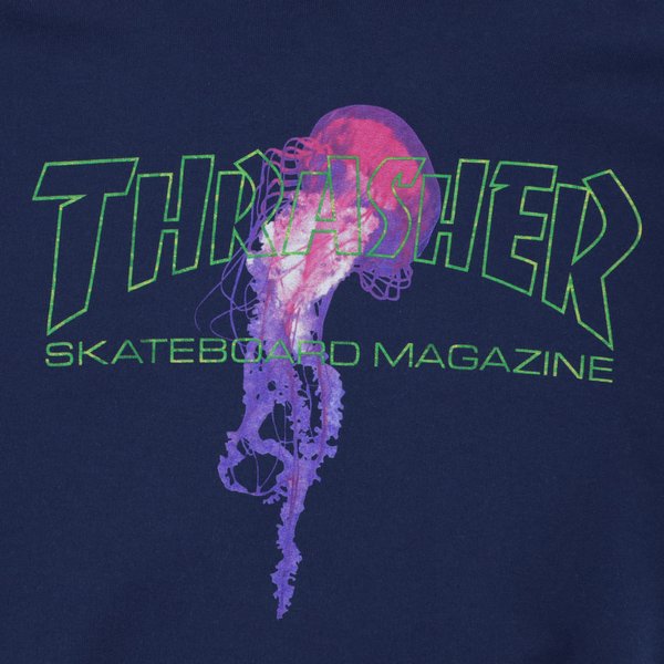 Худи Thrasher Atlantic Drift Hood (navy) артикул: - купить в магазине Дайс