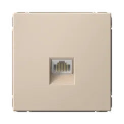 Розетка компьютерная RJ45, кат. Systeme Electric ArtGallery Песочный GAL001286