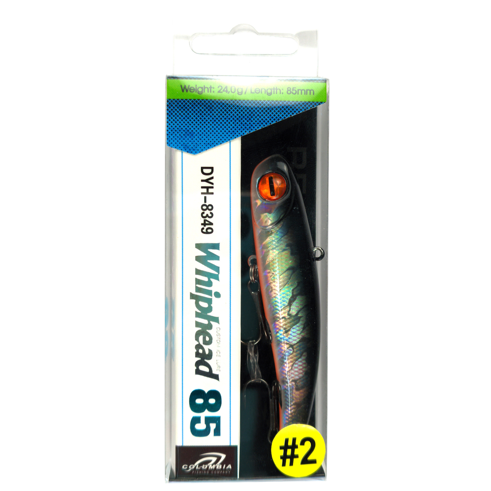 Раттлин Columbia DYH-8349 #02 Whiphead 85мм 24г Тонущий