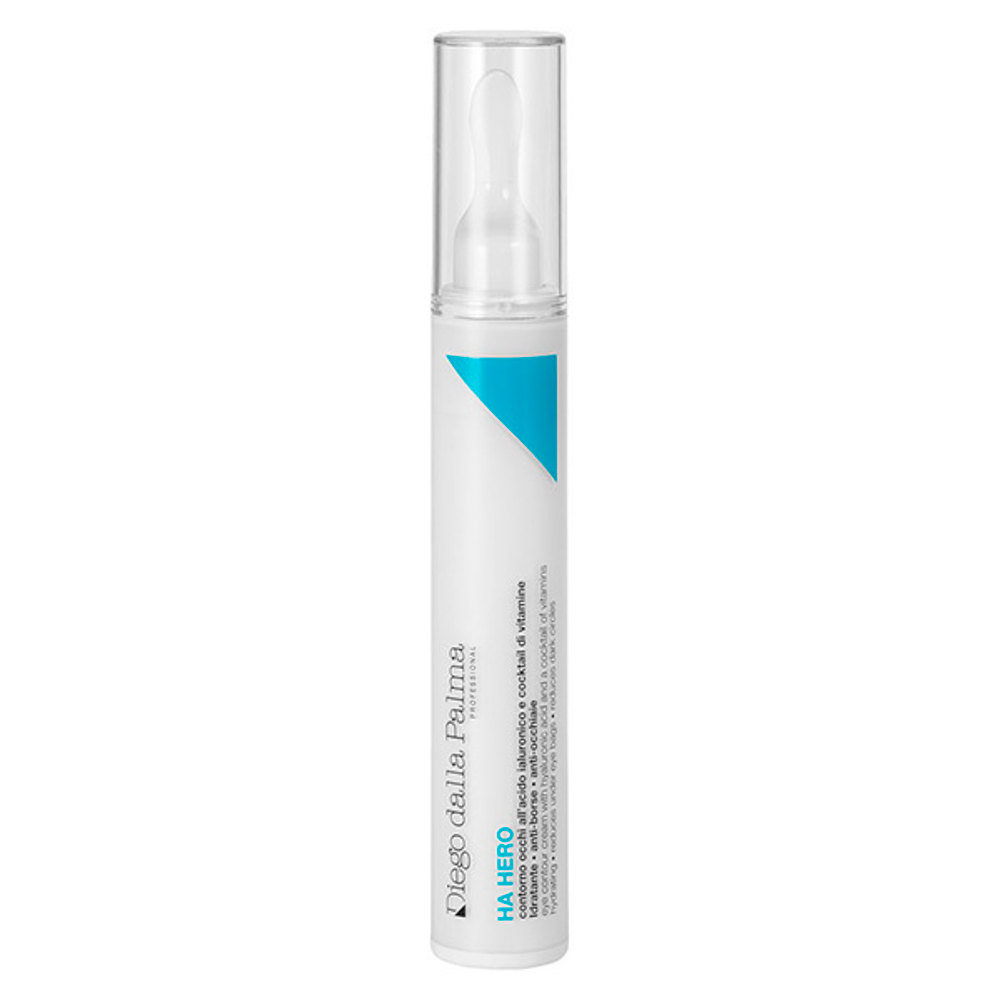 Увлажняющий крем для контура глаз против отеков Diego Dalla Palma Eye Contour Cream With Hyaluronic Acid and a Cocktail of Vitamins 15мл