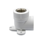 Уголок комб. вн 25х1/2'' с креплением EVER® БЕЛЫЙ (Россия)
