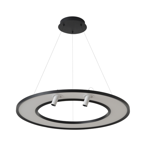 Подвесной светодиодный светильник Crystal Lux CONTOUR SP50W LED BLACK