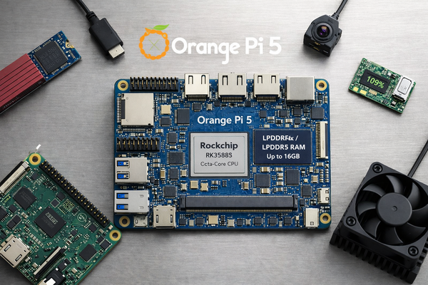 Orange Pi 5 — обзор мощного одноплатного компьютера и его возможностей Orange Pi 5 — обзор мощного одноплатного компьютера и его возможностей
