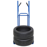 NORDBERG (N31002) Тележка для транспортировки колес с захватами, 150 кг