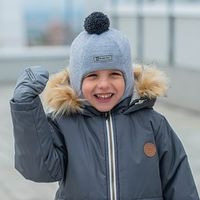 Парка зимняя мембранная на меху "Графит"