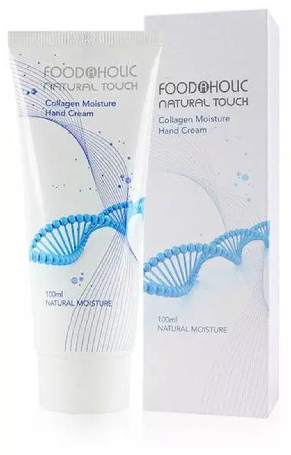 FOODAHOLIC Увлажняющий крем для рук с коллагеном 100мл NATURAL TOUCH COLLAGEN MOISTURE HAND CREAM