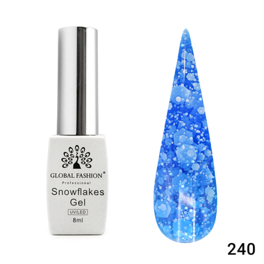 ГЕЛЬ ЛАК SNOWFLAKES 8 МЛ, 240