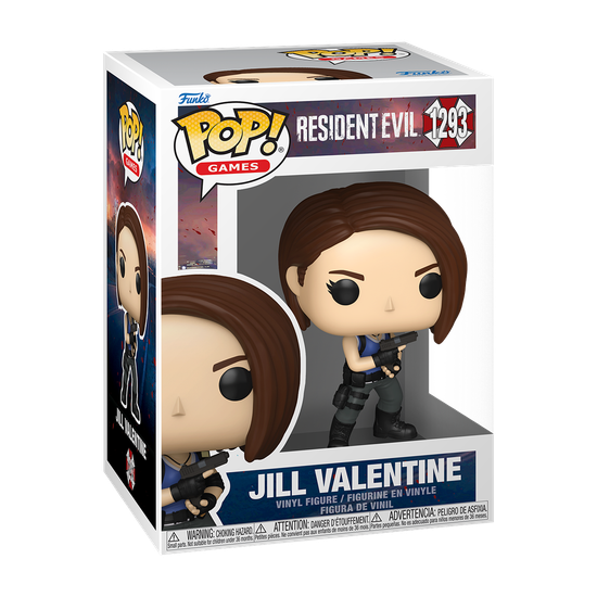 Funko POP! Games Resident Evil Jill Valentine — упаковка