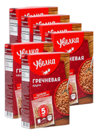 Увелка Крупа гречневая 400 гр.  900  / 5*80  гр. /