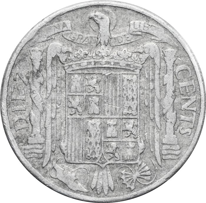 10 сентимо 1940-1953 Испания
