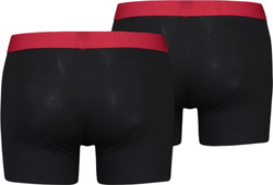 Трусы мужские ( набор 2 шт. ) LEVI'S SOLID BASIC BOXER BRIEF ORGANIC CO 2P