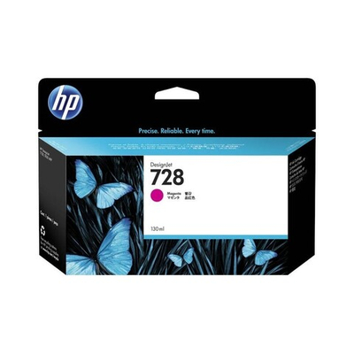 Картридж HP 728 (F9J66A) для DesignJet T730/T830 пурпурный (130 мл)