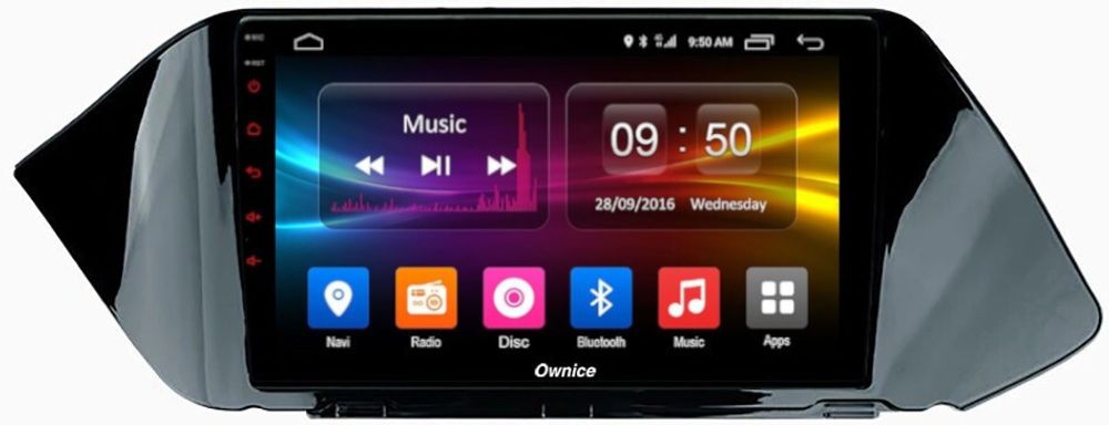 Магнитола для Hyundai Sonata 2020+ - Kuberg OL-1771 IPS, Android 10, 4G SIM-слот