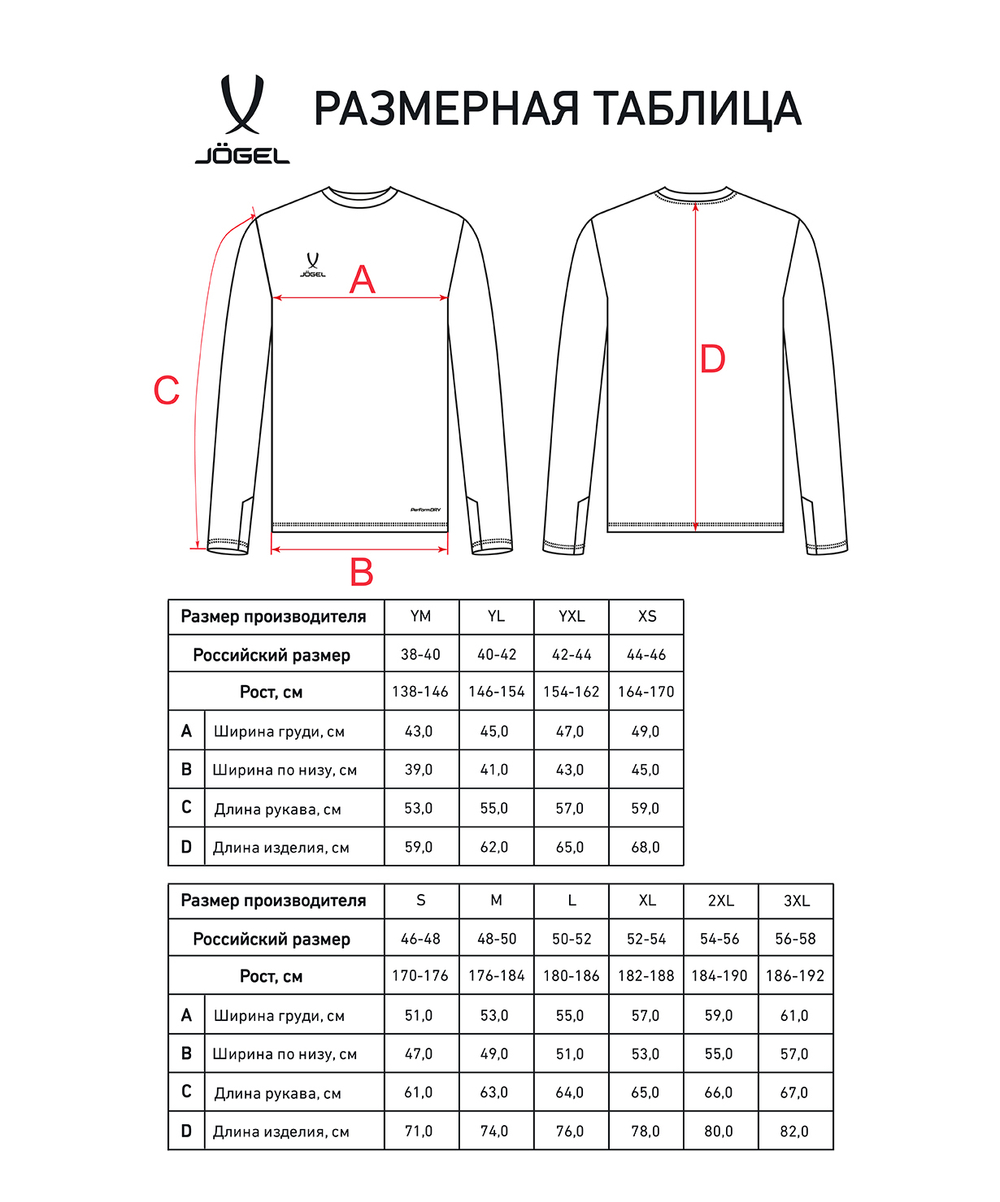 Свитер вратарский PerFormDRY SPLASH GK Jersey, голубой