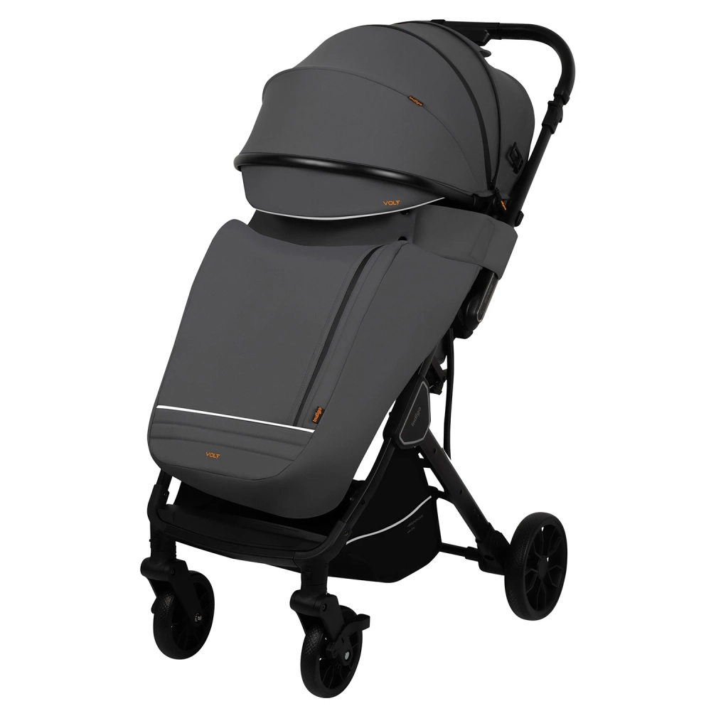 Коляска прогулочная Indigo VOLT темно-серый