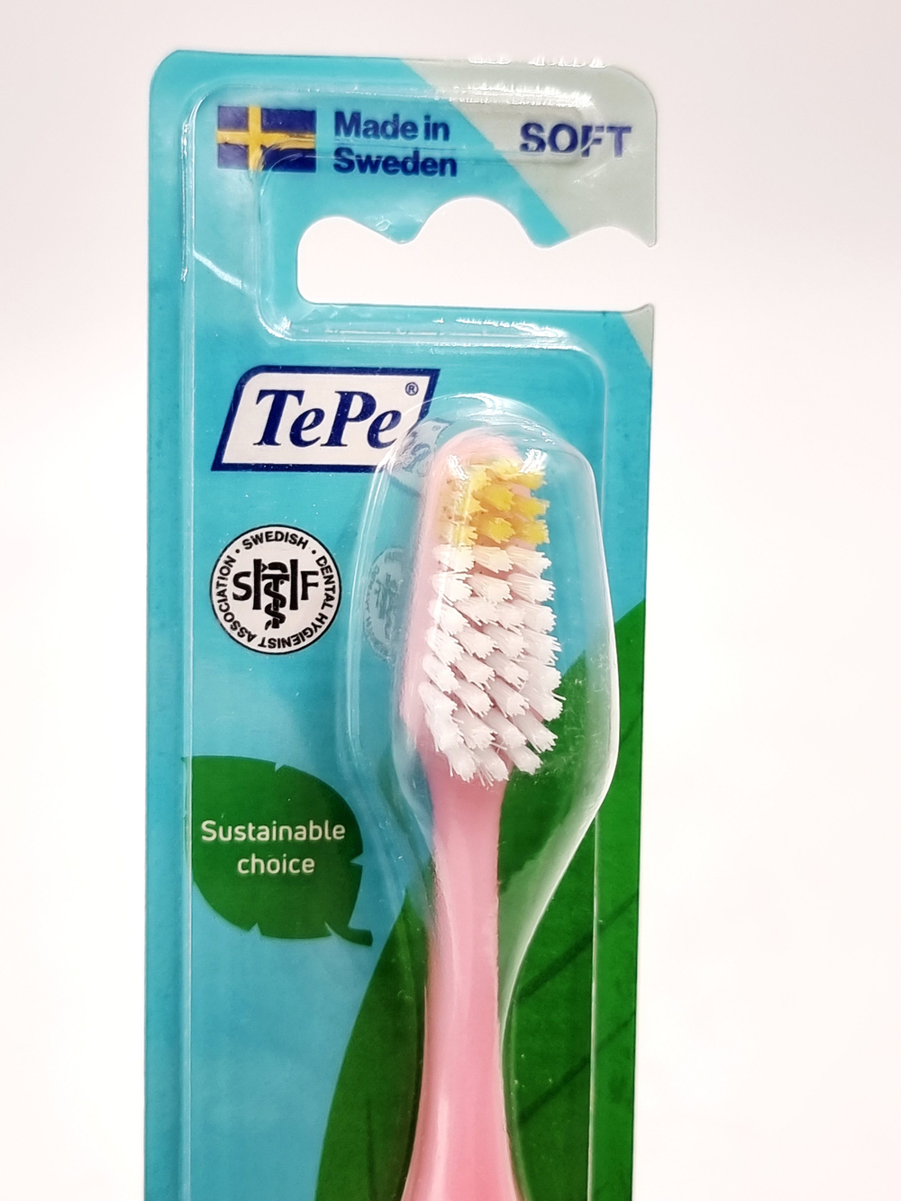 TePe Зубная щетка Nova Soft мягкая, розовая, 1 шт. (Швеция)
