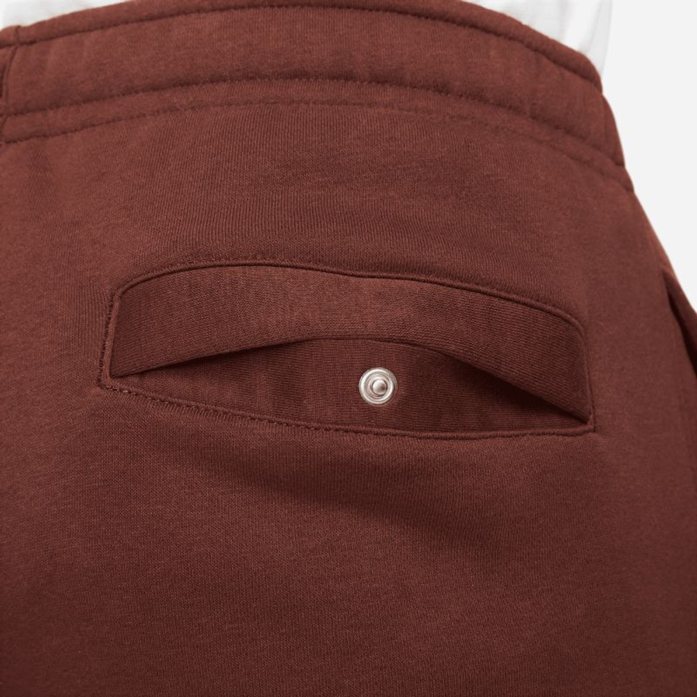 Мужские теннисные штаны Nike Sportswear Club Fleece - oxen brown/oxen brown/white