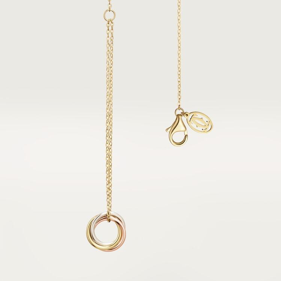 Cartier Trinity bracelet, on chain