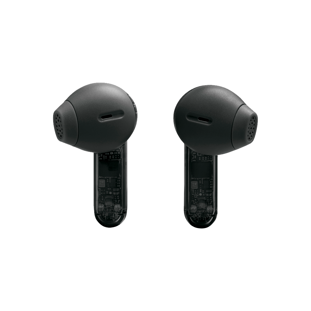 Беспроводные наушники JBL Tune FLEX, Black Ghost (Прозрачно-черные)