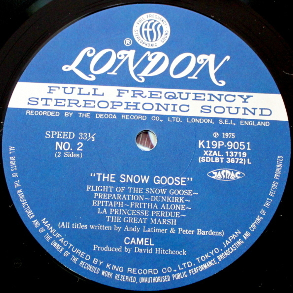 Camel / The Snow Goose (LP)