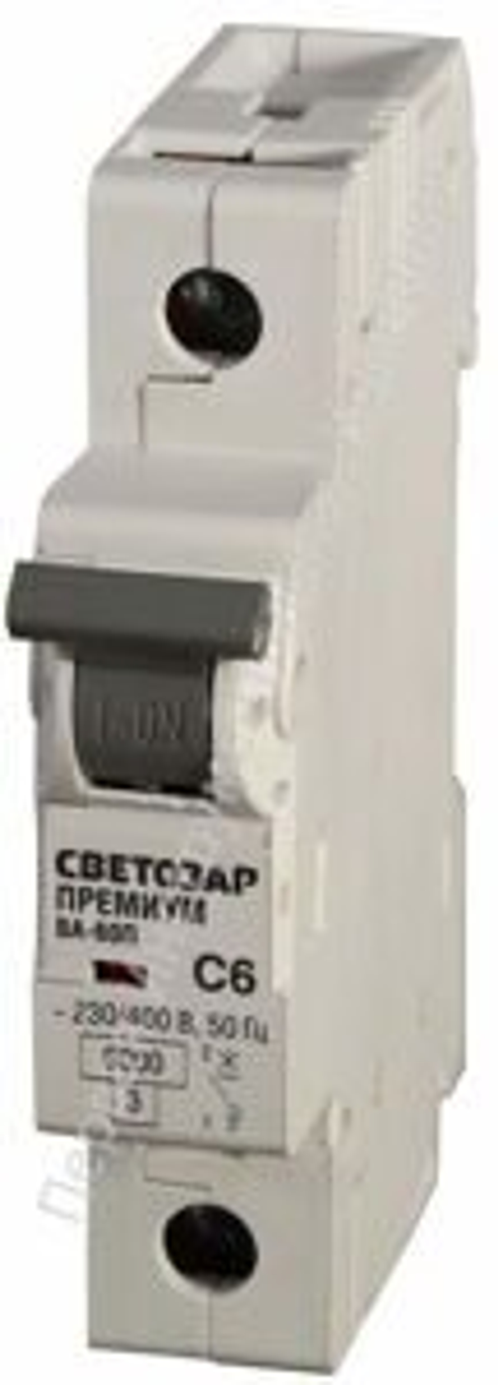 Автоматический выключатель однополюсный СВЕТОЗАР SV-49021-50-C