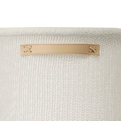 Корзина для хранения Sustainable collection, Ø37х52 см, молочная