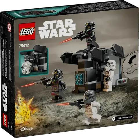 Конструктор LEGO Star Wars 75412 Боевой набор Десантника Смерти и ночного десантника