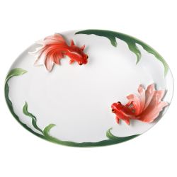 БЛЮДО LEFARD "ЗОЛОТАЯ РЫБКА" 32*22*5 СМ
