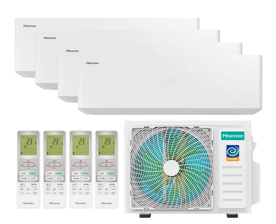 Мульти сплит-система Hisense 4 x AS-10UW4RXVQH00AG / AMW5-36U4RQC