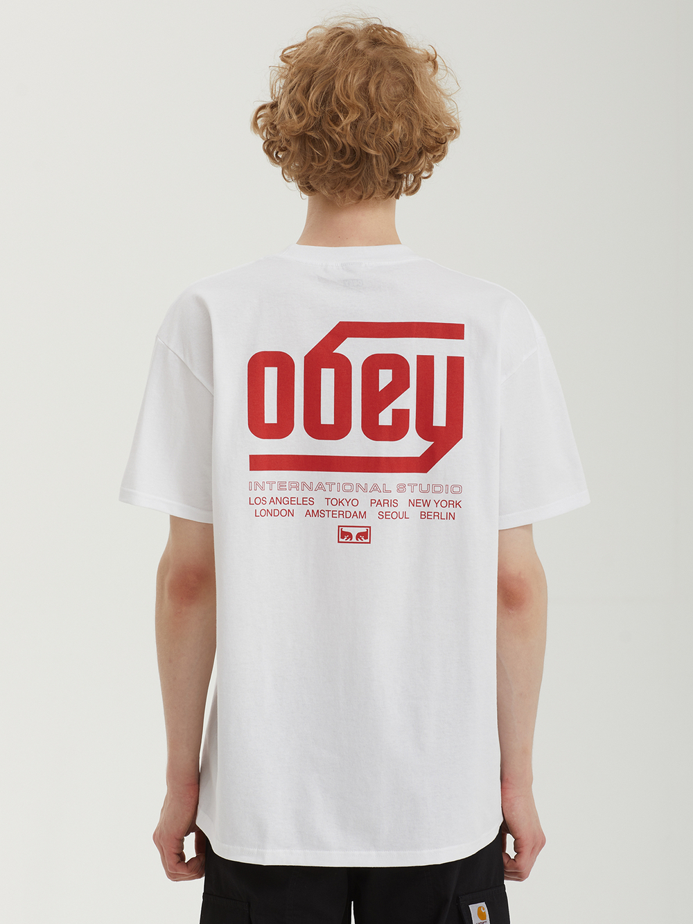 Мужская Футболка Obey Trademark