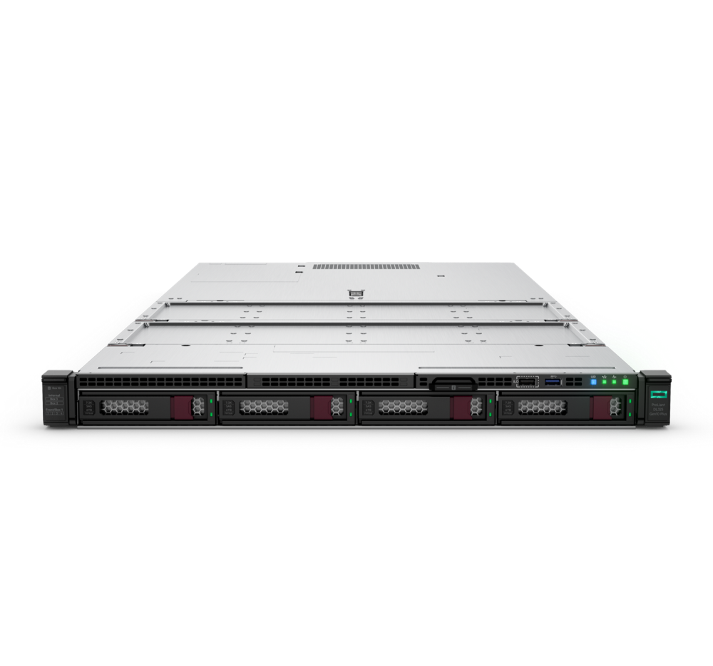 Стоечный сервер - HP Enterprise ProLiant DL325 Gen10 Plus, 1U, 8x 2.5“, 1x EPYC[7402P] 24 Cores, 64Gb, P18605-B21