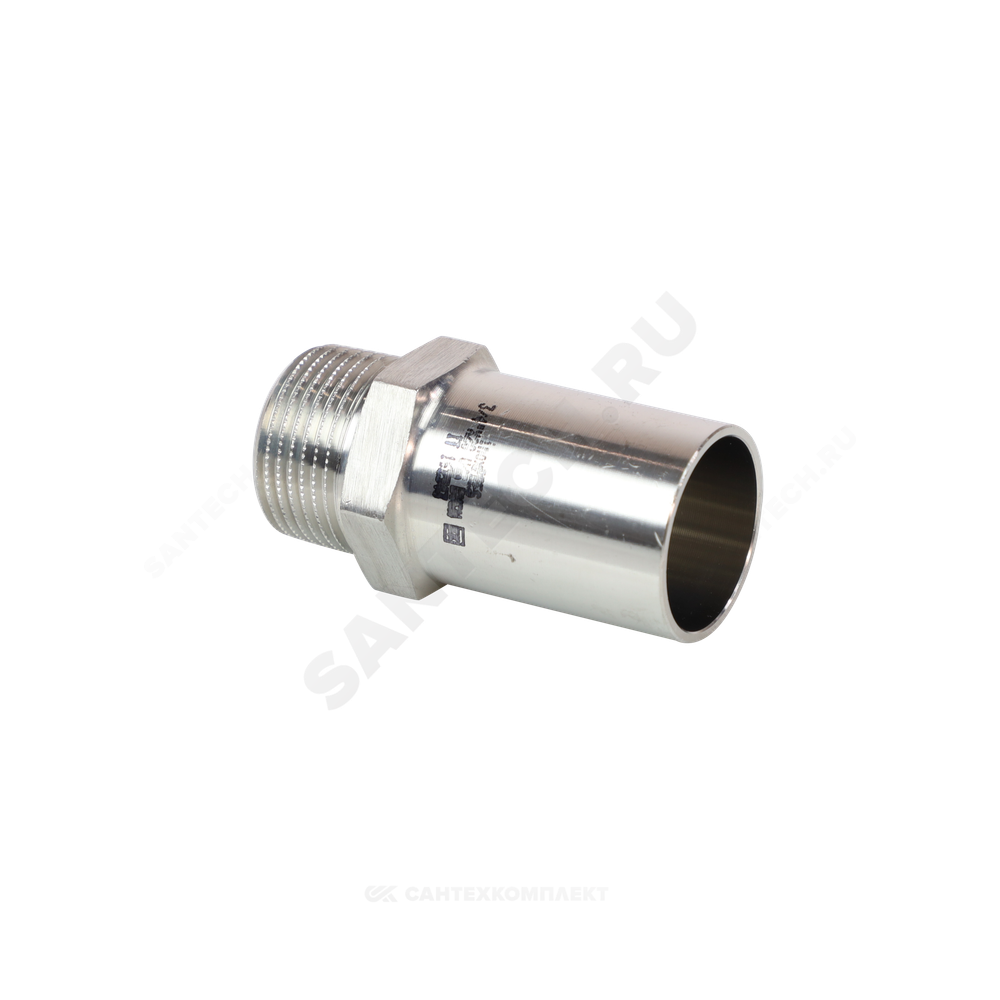 Переход сталь нерж AISI 316L Дн 22х3/4" Ру16 труба/НР Inoxpres RM 269304122
