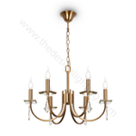 Pendant design lamp  AURA by AXO LIGHT D 45 cm (Red)