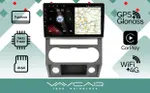 Магнитола для ГАЗель Next, Газон Next - Vaycar VA86-2551 с экраном 9" на Android 13, Быстрая, 4G SIM-слот