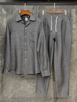 Льняной костюм Brunello Cucinelli