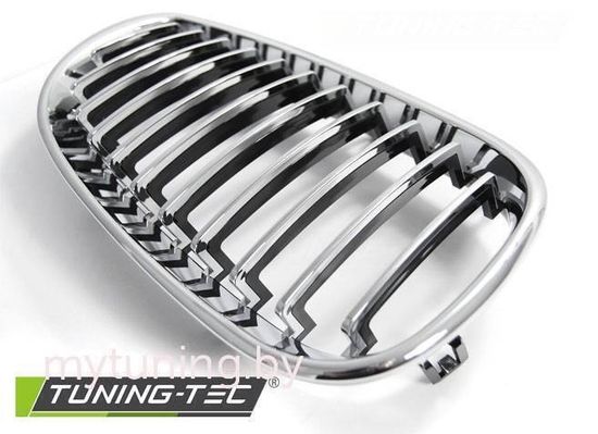 Решетка (ноздри) радиатора CHROME для BMW 5 E60 E61