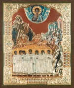 Икона "Вифлеемские младенцы" 10х12 на МДФ-6 (1012-1469Ф)